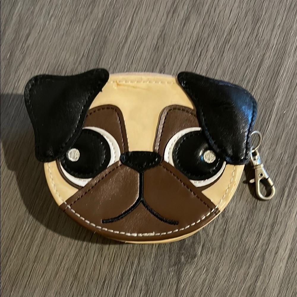 Pug Face Coin Purse